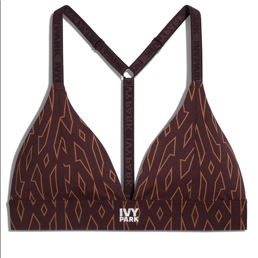 Ivy Park Adidas triangle Bra Night Re/ Brown